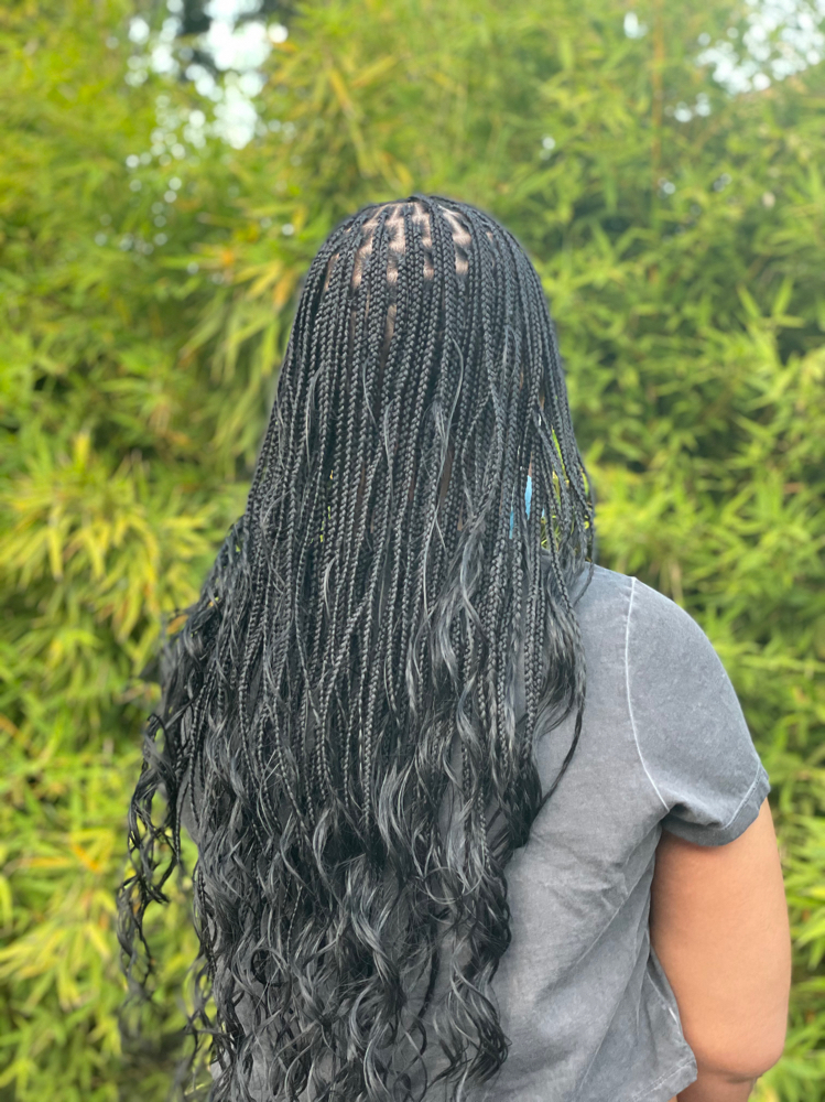 Knotless Goddess Braids | Etrxa Small