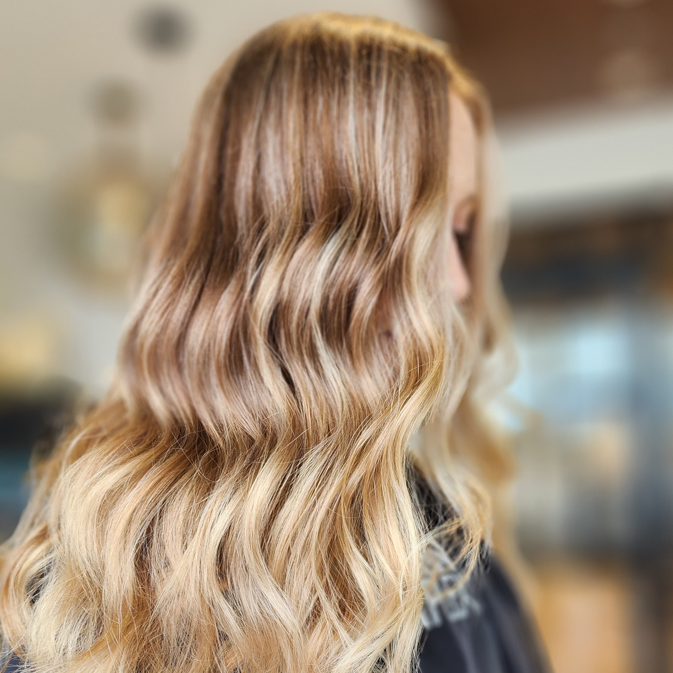 Partial Rooty Blonde Balayage at Thatgoodhairby_nielliza in Encinitas, CA