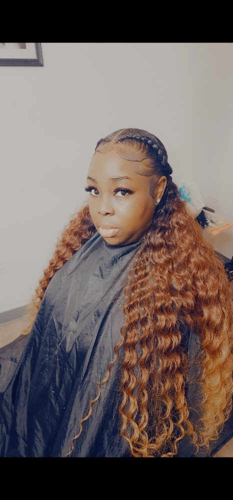 Braids W/ Weave at LG Stylez LLC in Fraser, MI