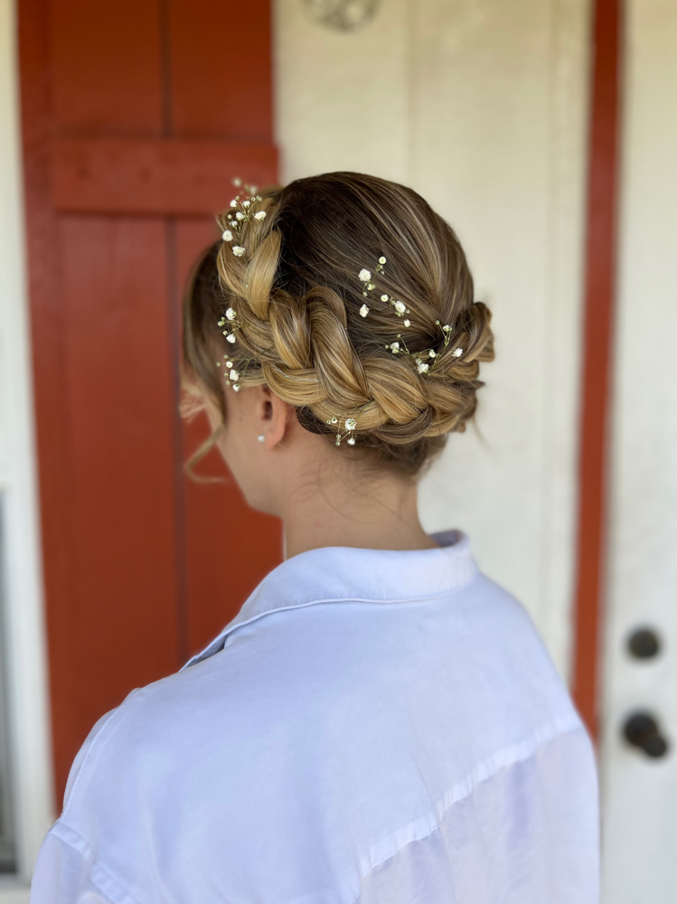 Updo/Makeup