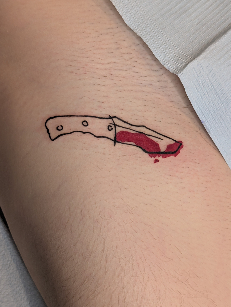 Small Color Tattoo at Tattoos by Michaela May at Iktomi Tattoo in Minneapolis, MN