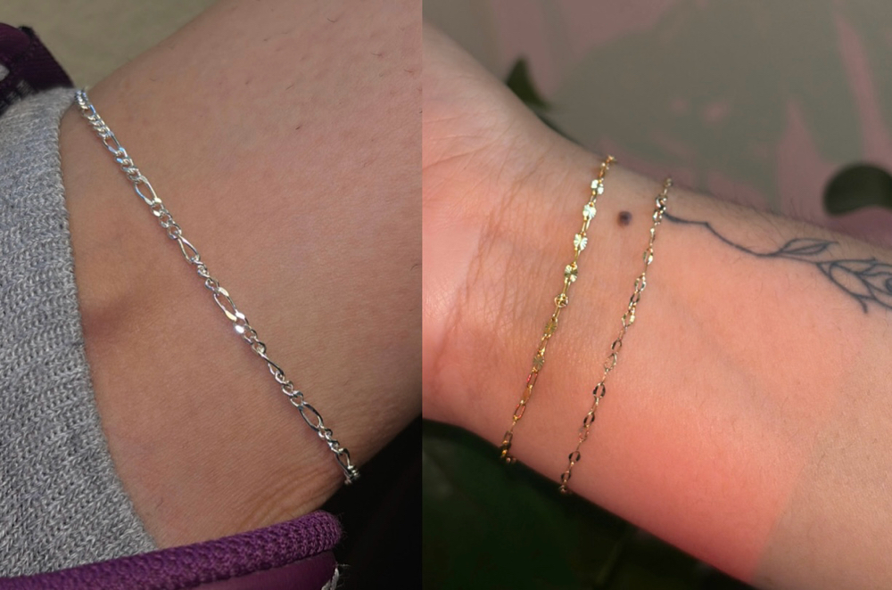 Permanent Jewelry (bracelet/anklet) at _nailsxanahi in Santa Rosa, CA