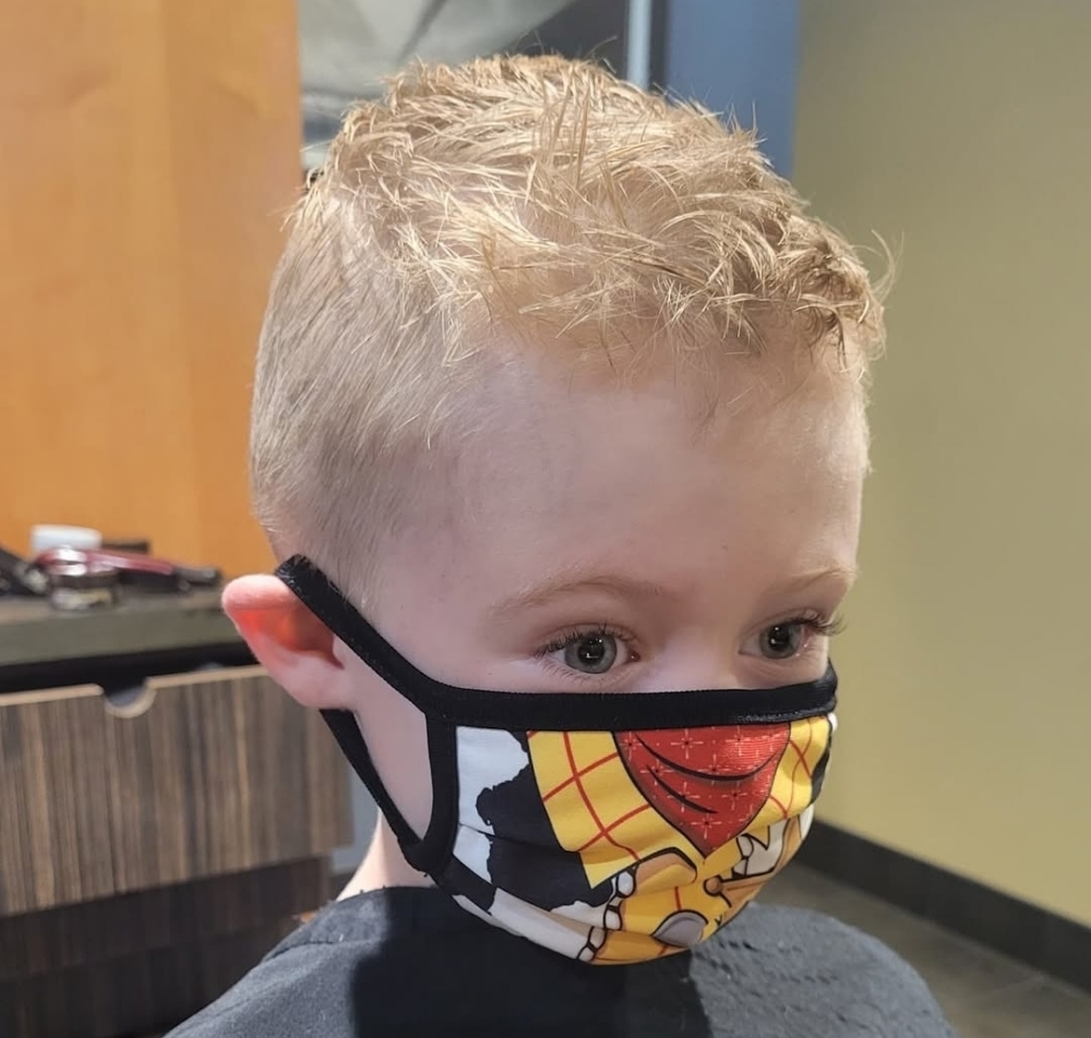 Kids Cut at Pinpoint Barbershop in Kirkland, WA