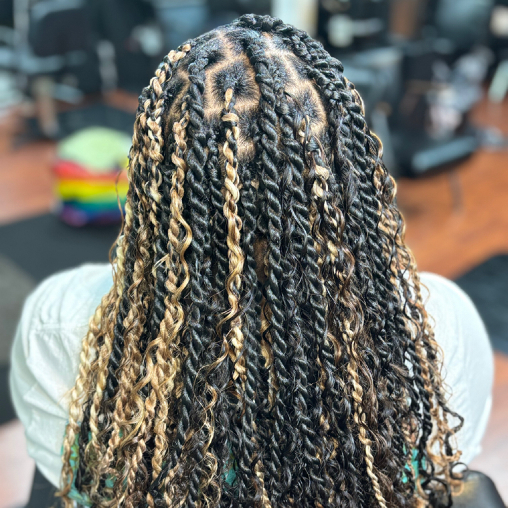 Island Twist at In The Kut Salon in Toledo, OH
