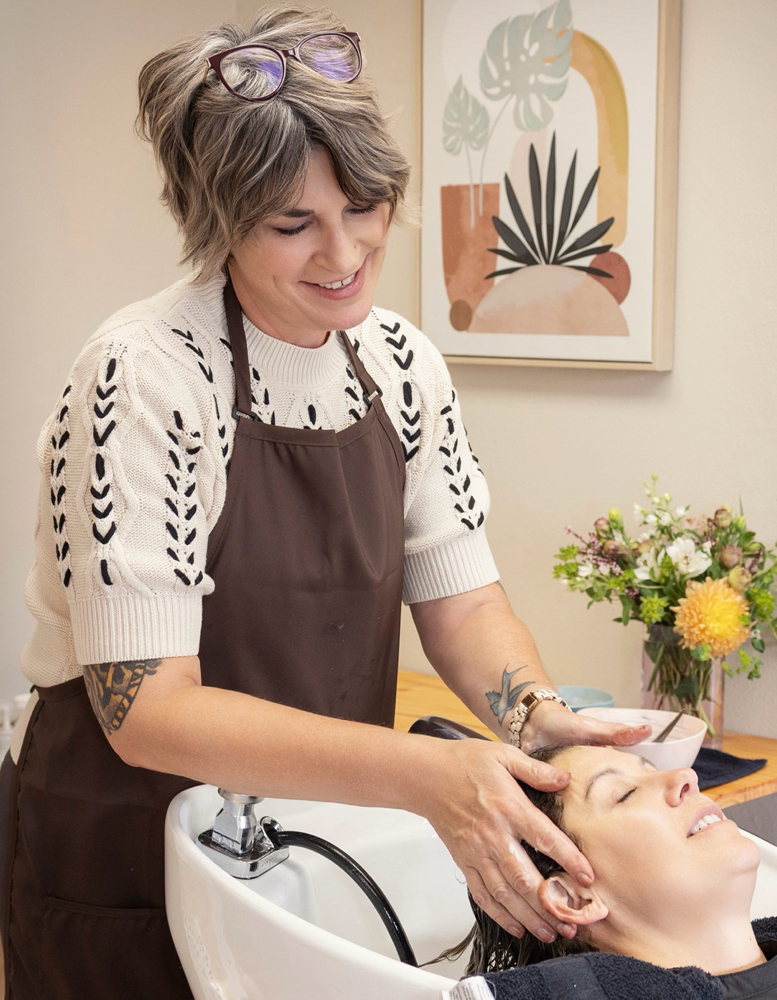 Greyblending Consultation & Haircut