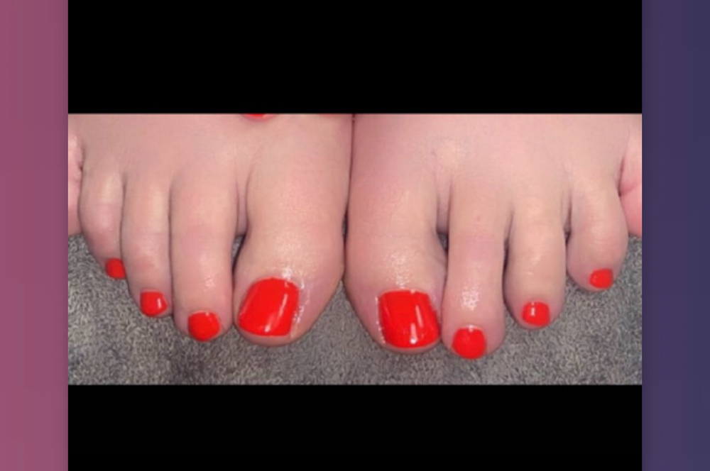 Signature Spa Gel Pedicure at Nails By Kaelin in Warren, OH