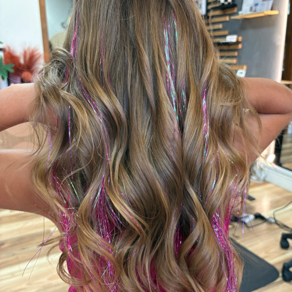 Beaded Hair Tinsel at Monica Busch Beauty in Reno, NV