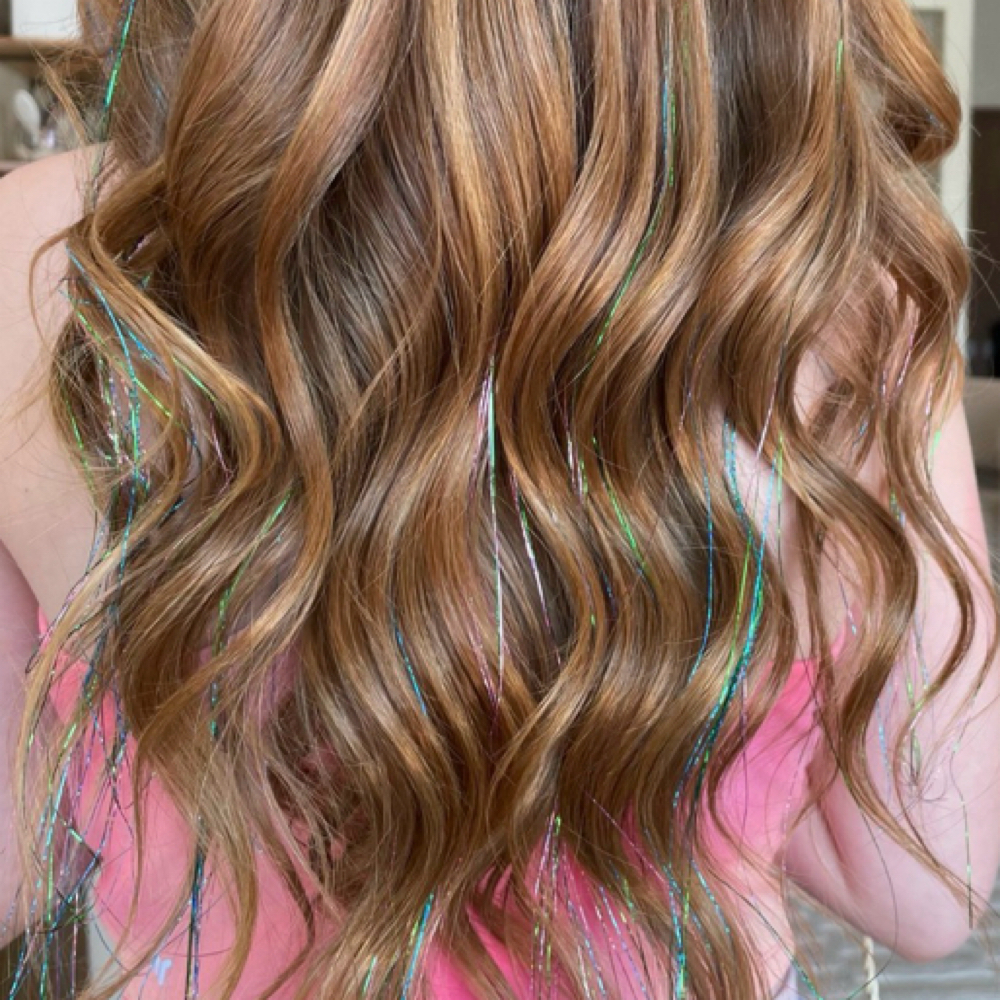 Beaded Hair Tinsel at Monica Busch Beauty in Reno, NV