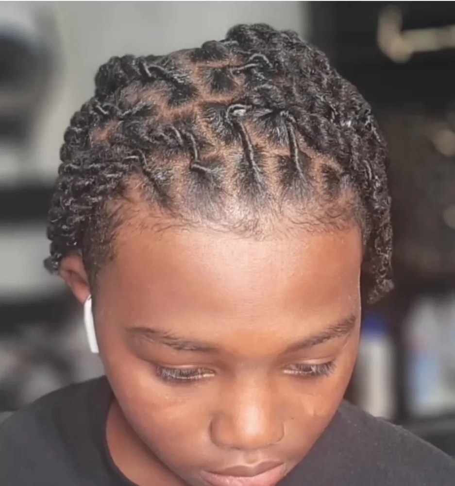 Kids Retwist Loc And Style