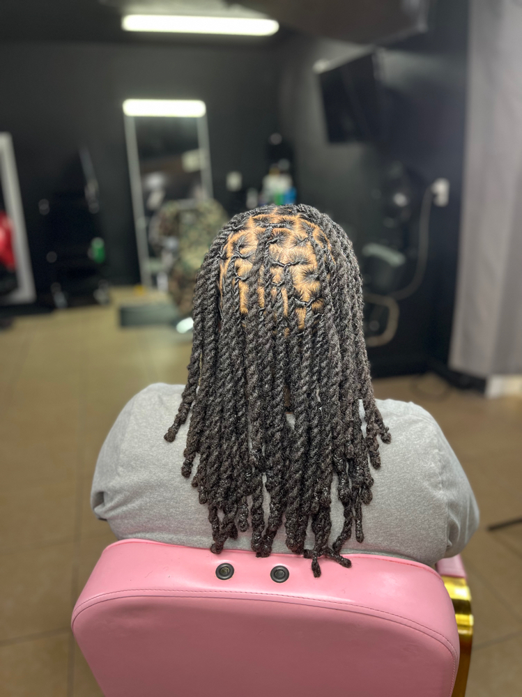 Loc Style And Retwist