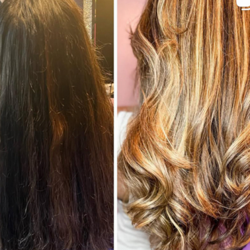 Half Custom Color at Cyn Beauty in Bristol Pa, PA