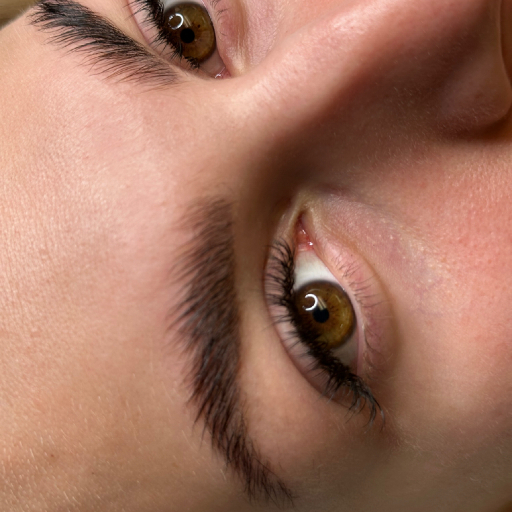 Eyebrows Lamination at LuxeAura Lashes and Spa Boston in Watertown, MA