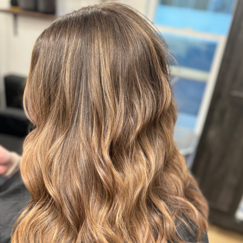 Custom Lowlights/Dimension Refresh at R & D Beauty Studio in Riverton, UT