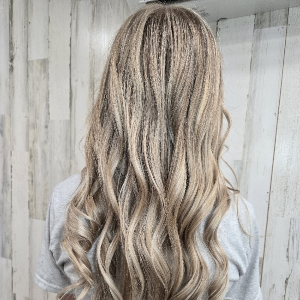 Full Highlights at Hair & Lashes By Kaitlyn in Kingsville, MO