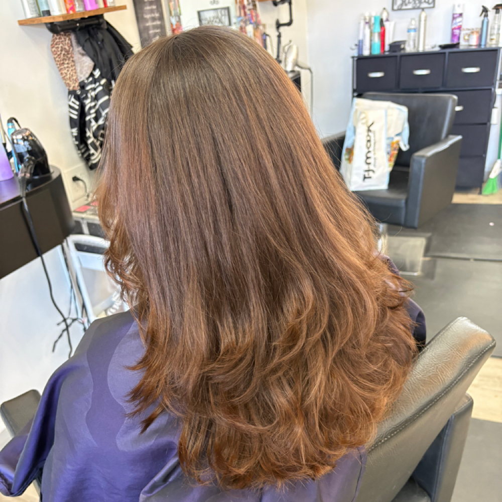 Womens Haircut at Cornerstone Salon & Spa in Falmouth, KY