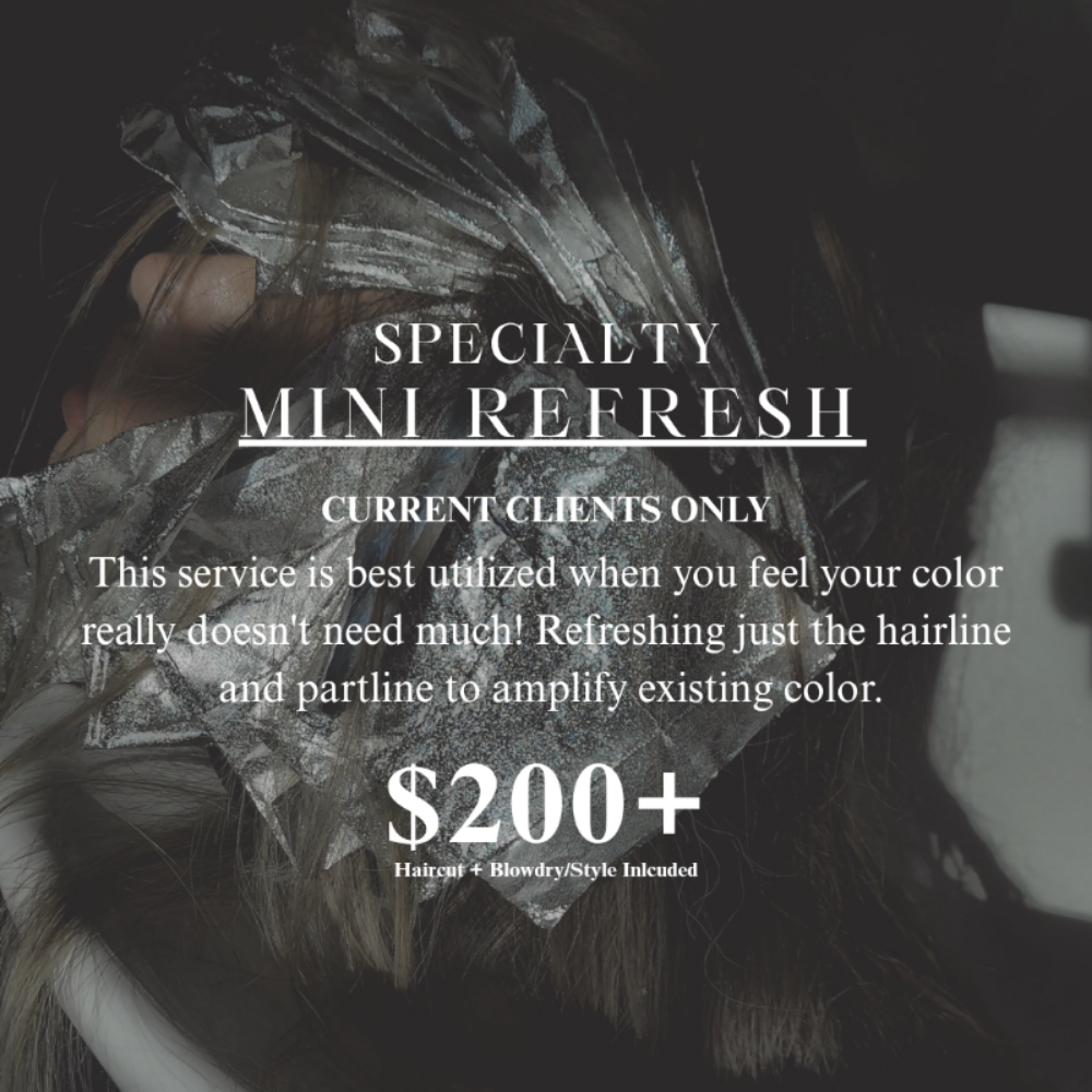 Specialty - Mini Refresh at True & Timeless Hair in Flat Rock, MI