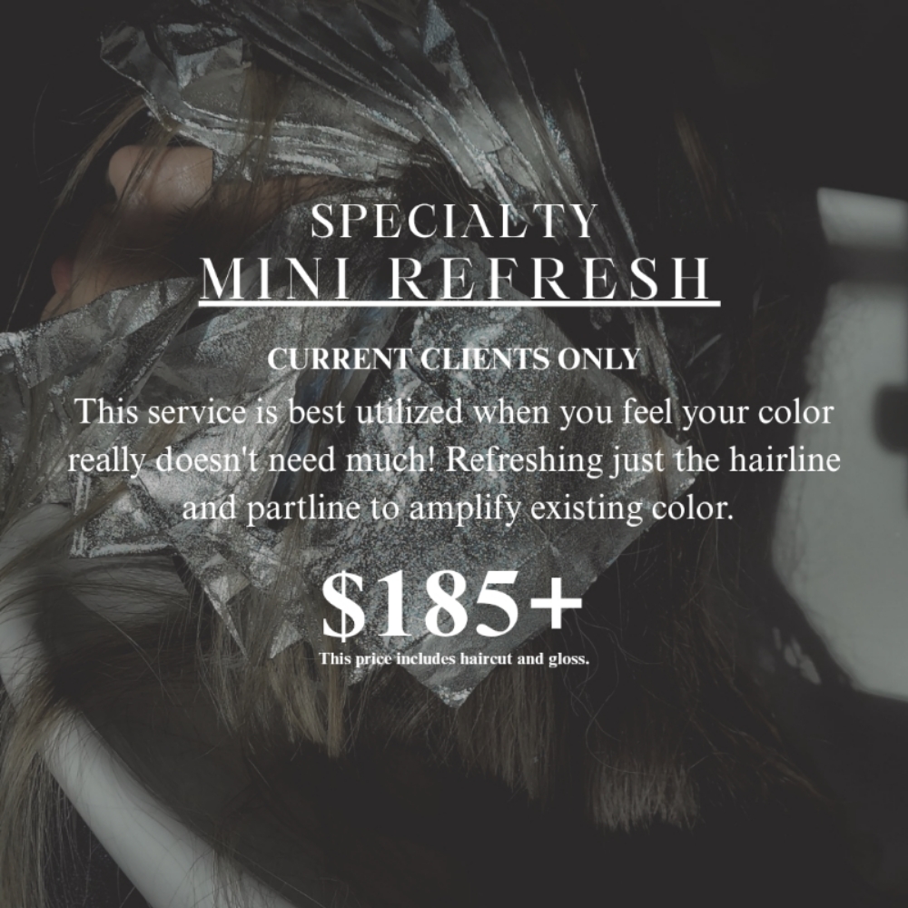 Specialty - Mini Refresh at True & Timeless Hair in Flat Rock, MI