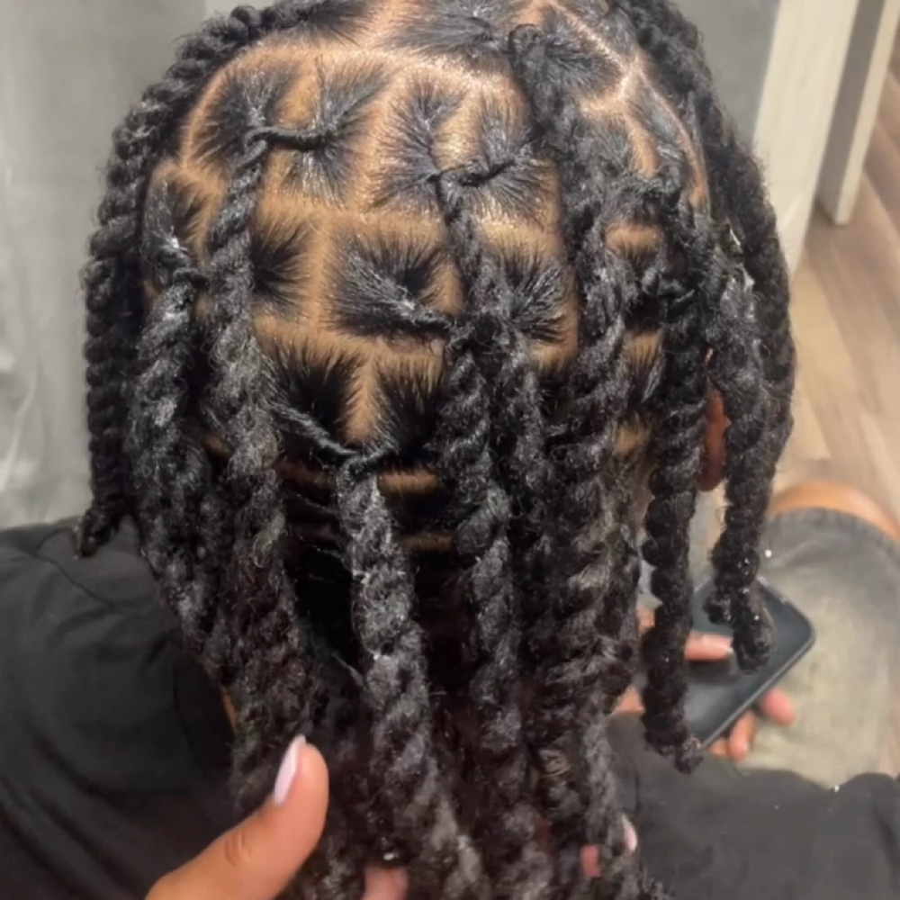 Retwist + Rope Twist at HairByMykaylah in Union City, GA