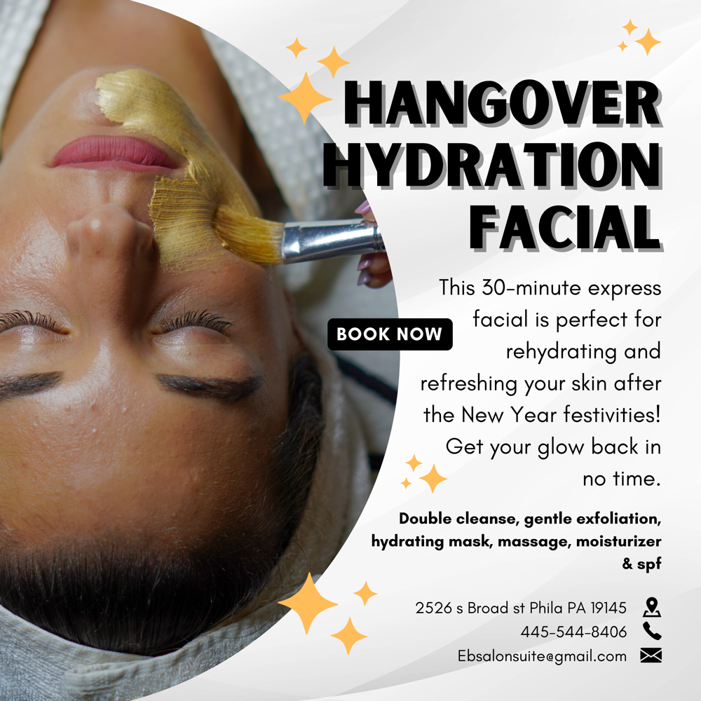 Hangover Hydration Facial