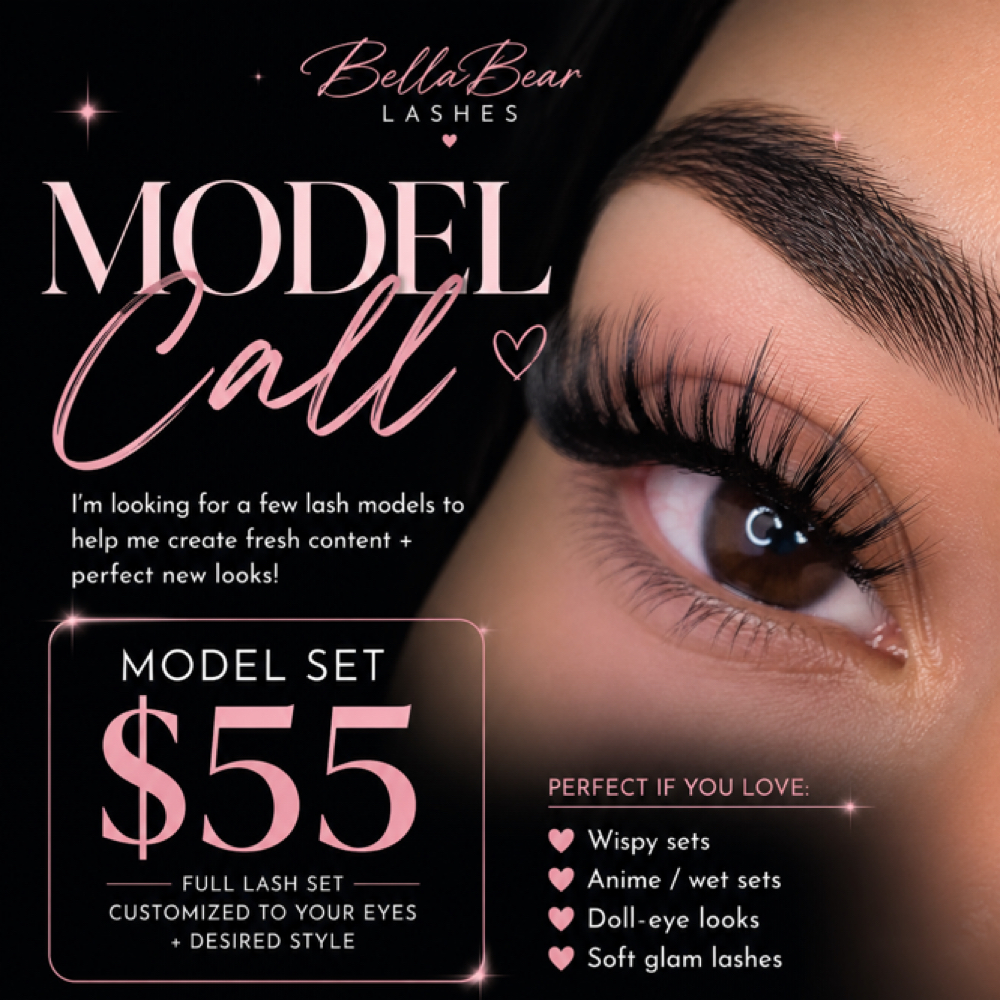 Bellabear Anime Lash Model at BellaBear in El Paso, TX