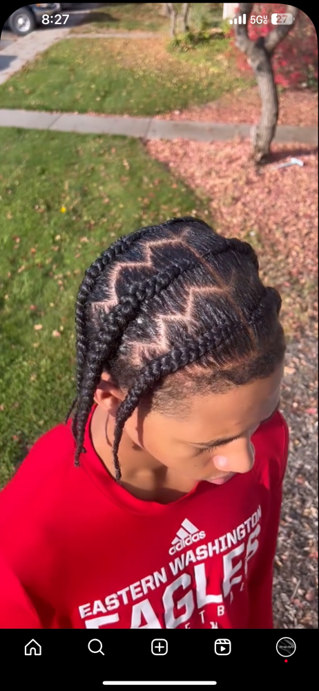 Pop Smoke Braids