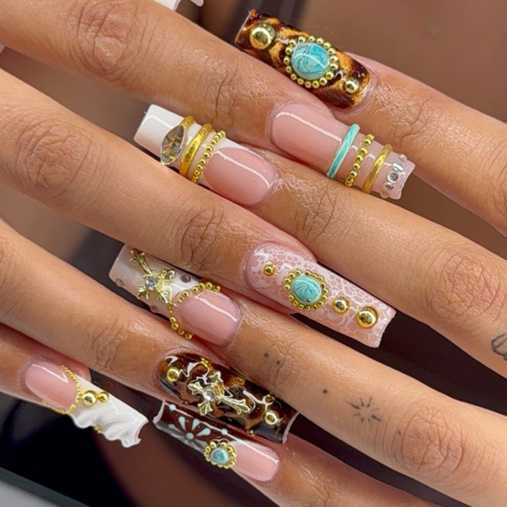 Gel-X (long) at Abby’s Acrylics in Escondido, CA