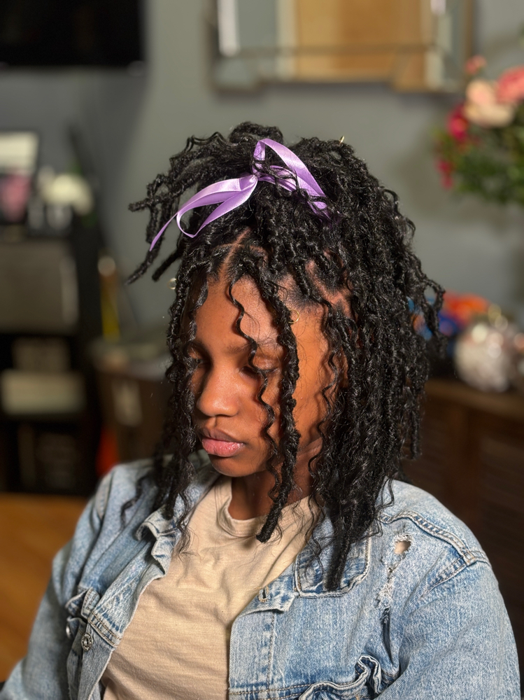 Bohemian/Distressed Locs at JCTouch Salon in Parkville, MD