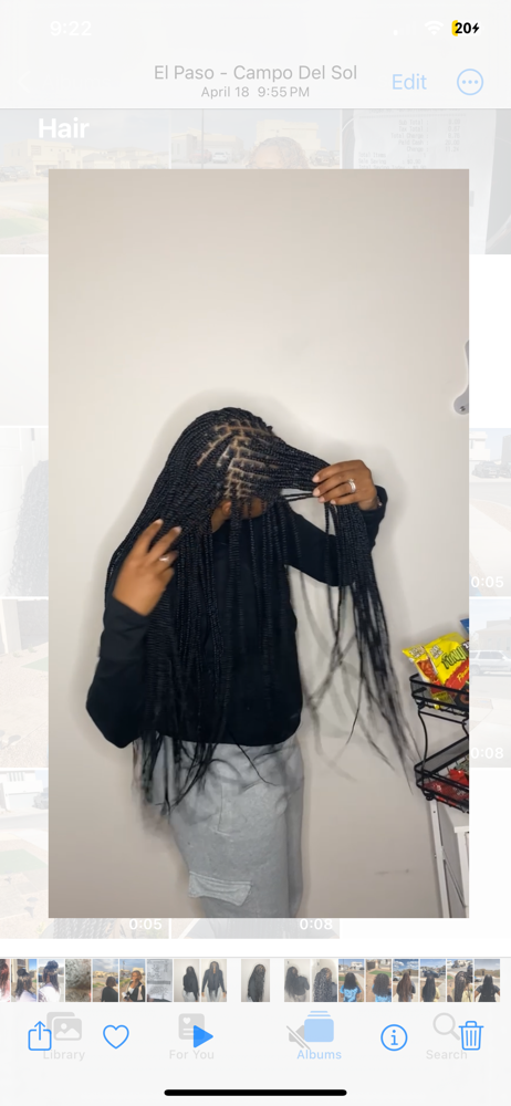 Knotless Braids Services