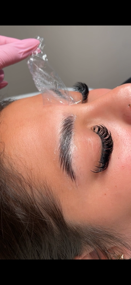 Brow Lamination + Shaping