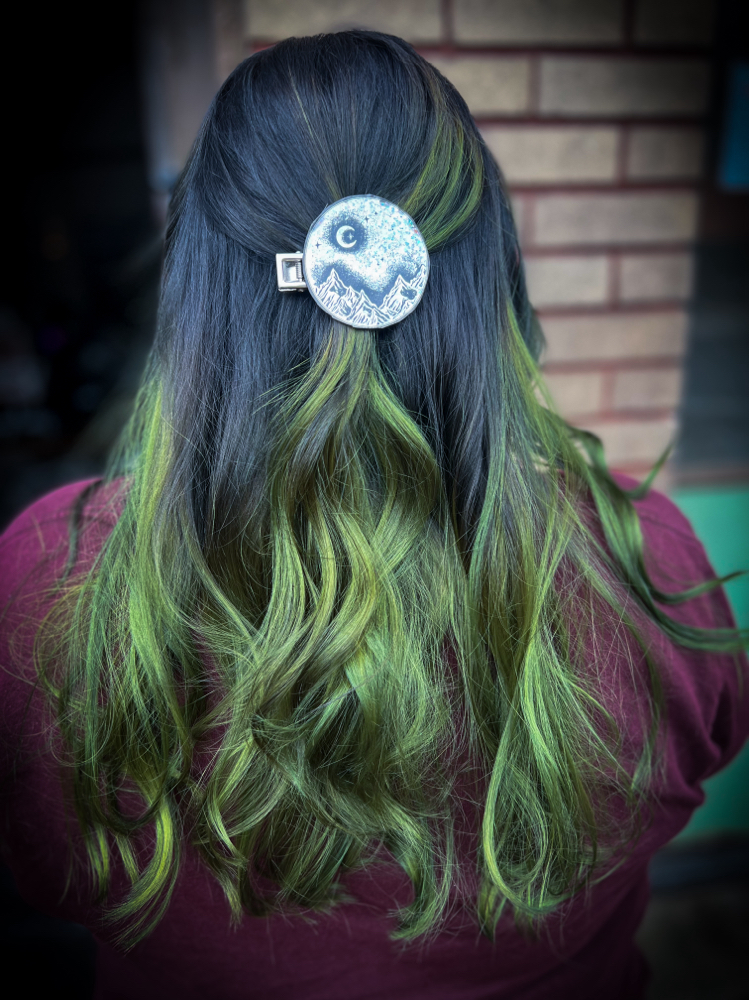 Vivid All Over And Haircut/Style