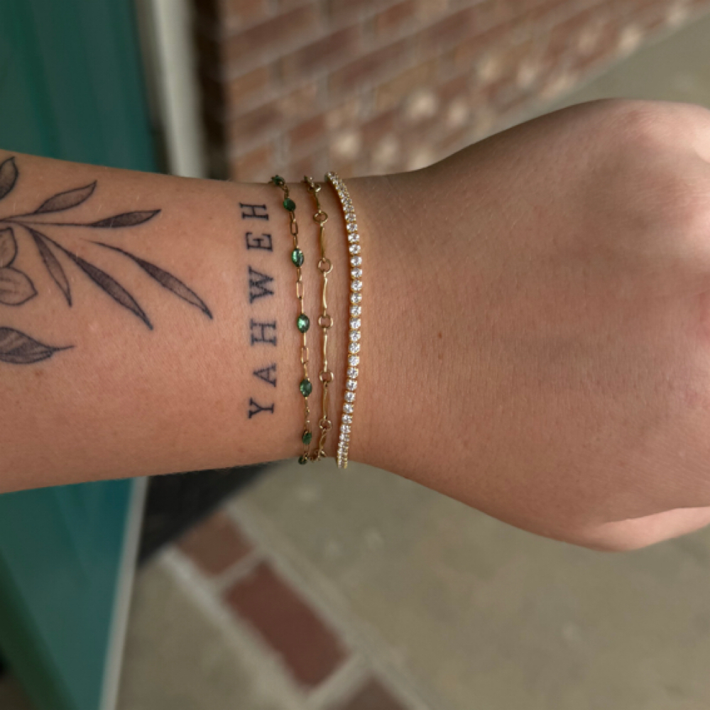 Permanent Tennis Bracelet at Pampered By Kyndall in Horse Shoe, NC