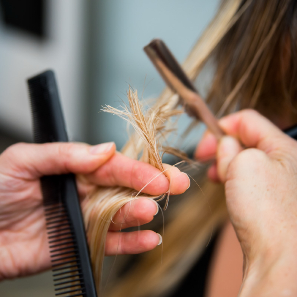 Razor Cutting Add On To Service at Luna Luxe in Olympia, WA