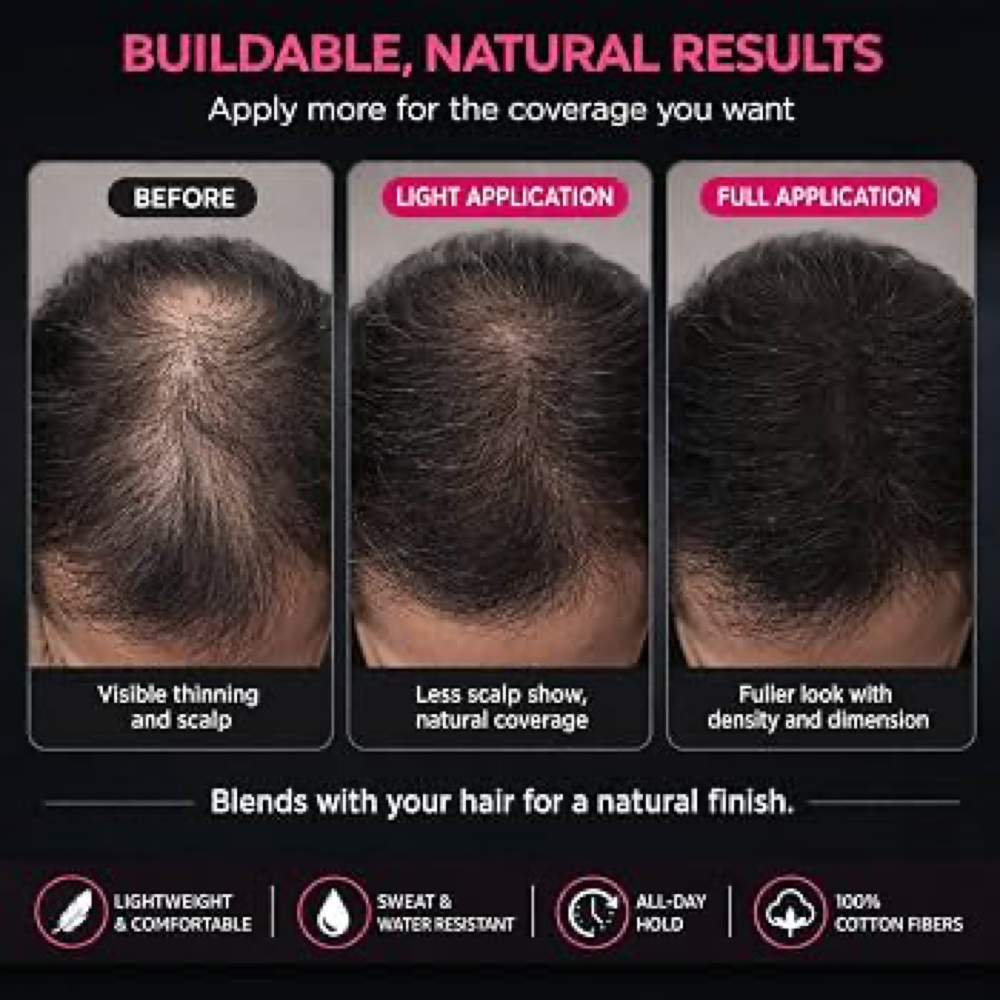 Hair Fibers Application at Tobs braiding salon llc in Houston, TX