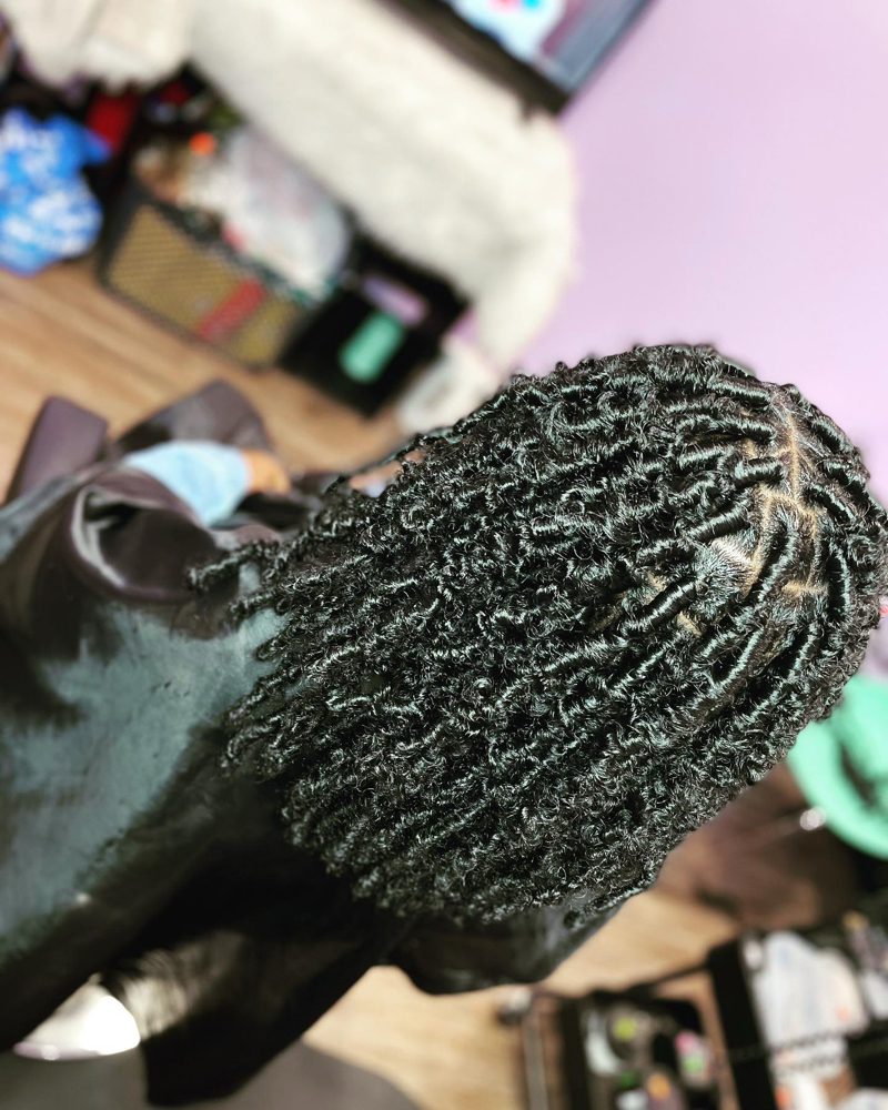 Butterfly Locs at Thahairtherapist in Houston, TX