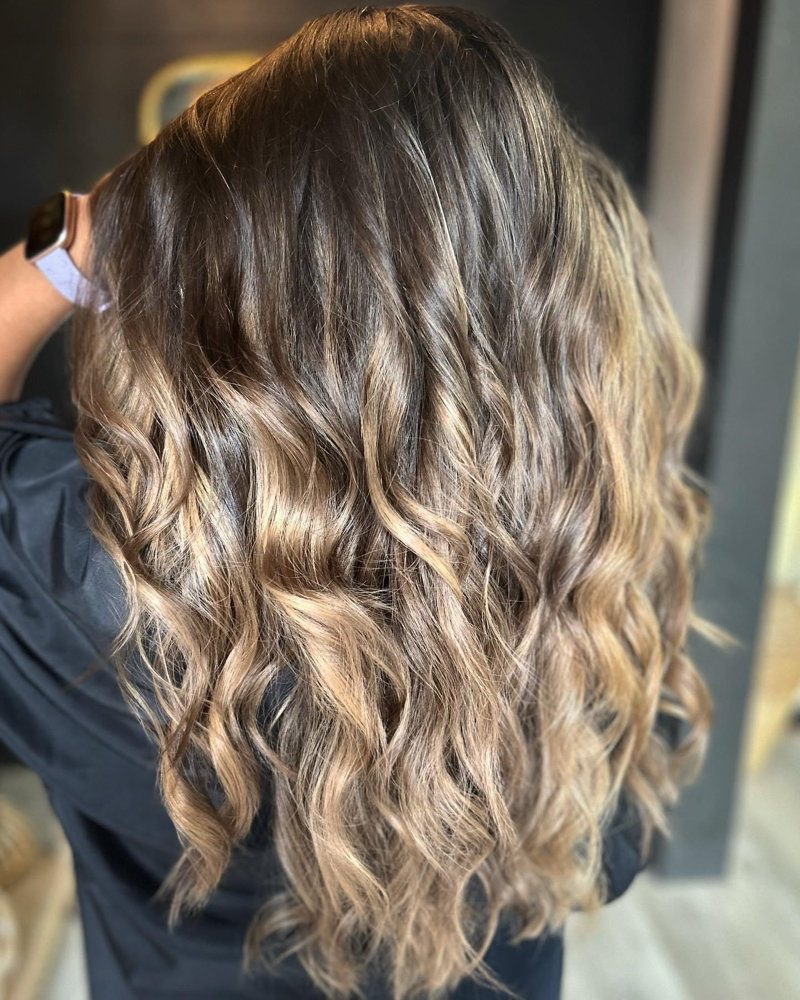 Balayage color
