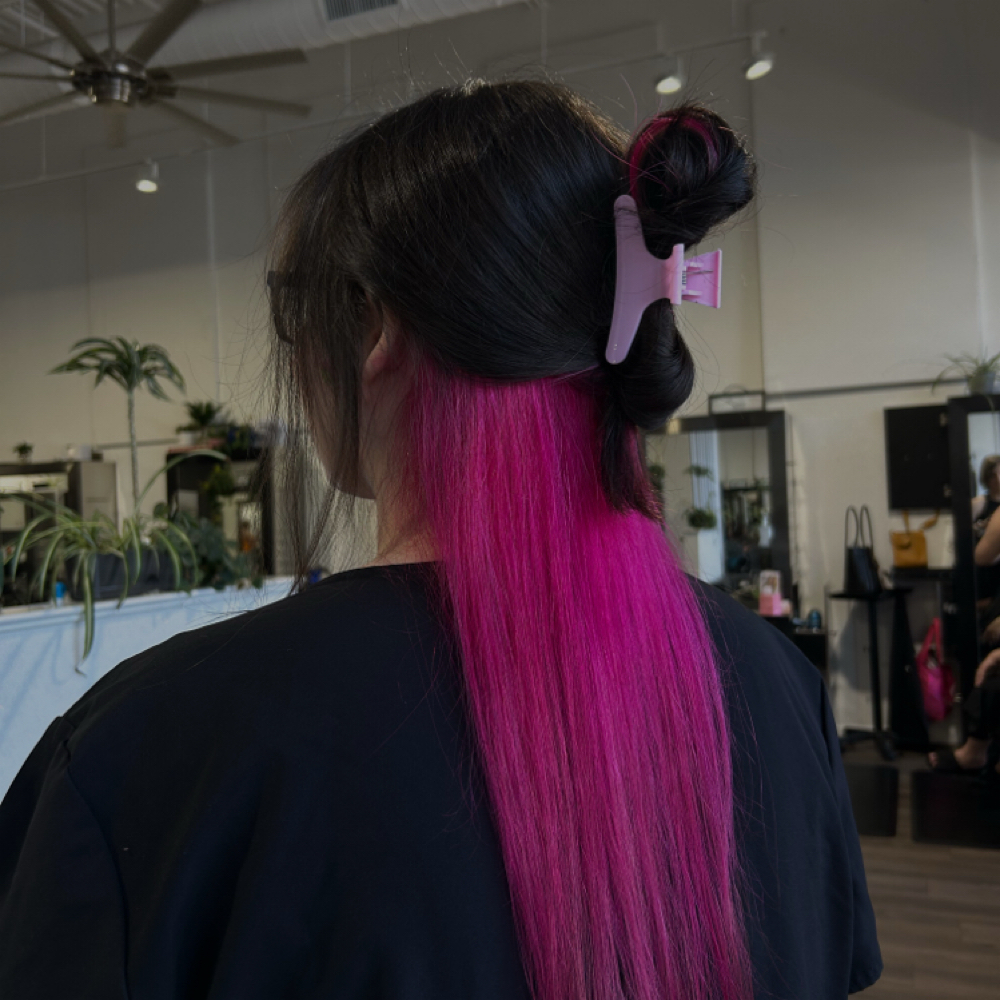 Fashion Color (Vivids) at Hair by Madi X in Brentwood, CA