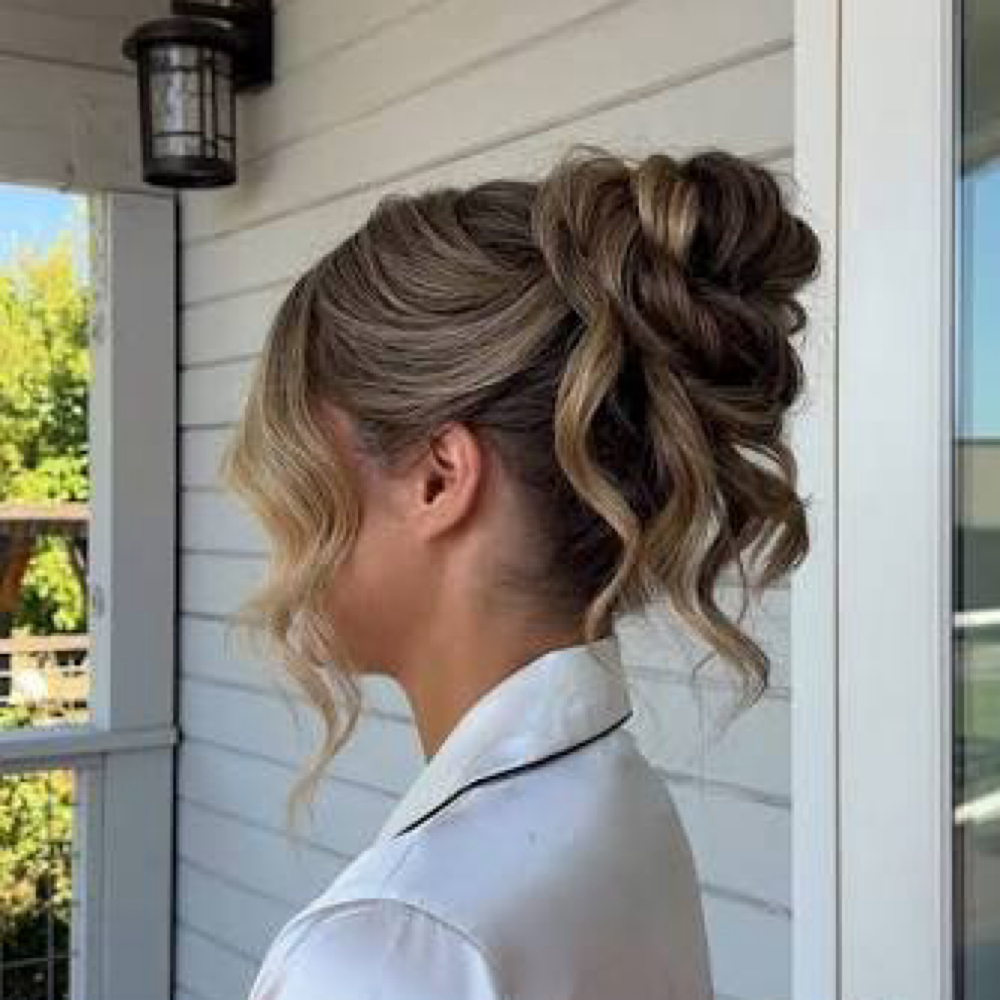 Formal Style/updo at To Dye For Salon in Cambridge, MD