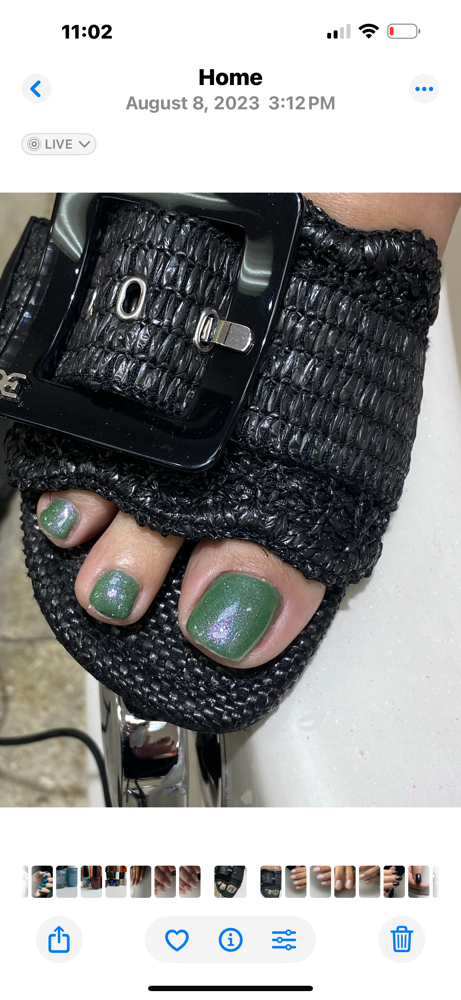 Gel Pedicure