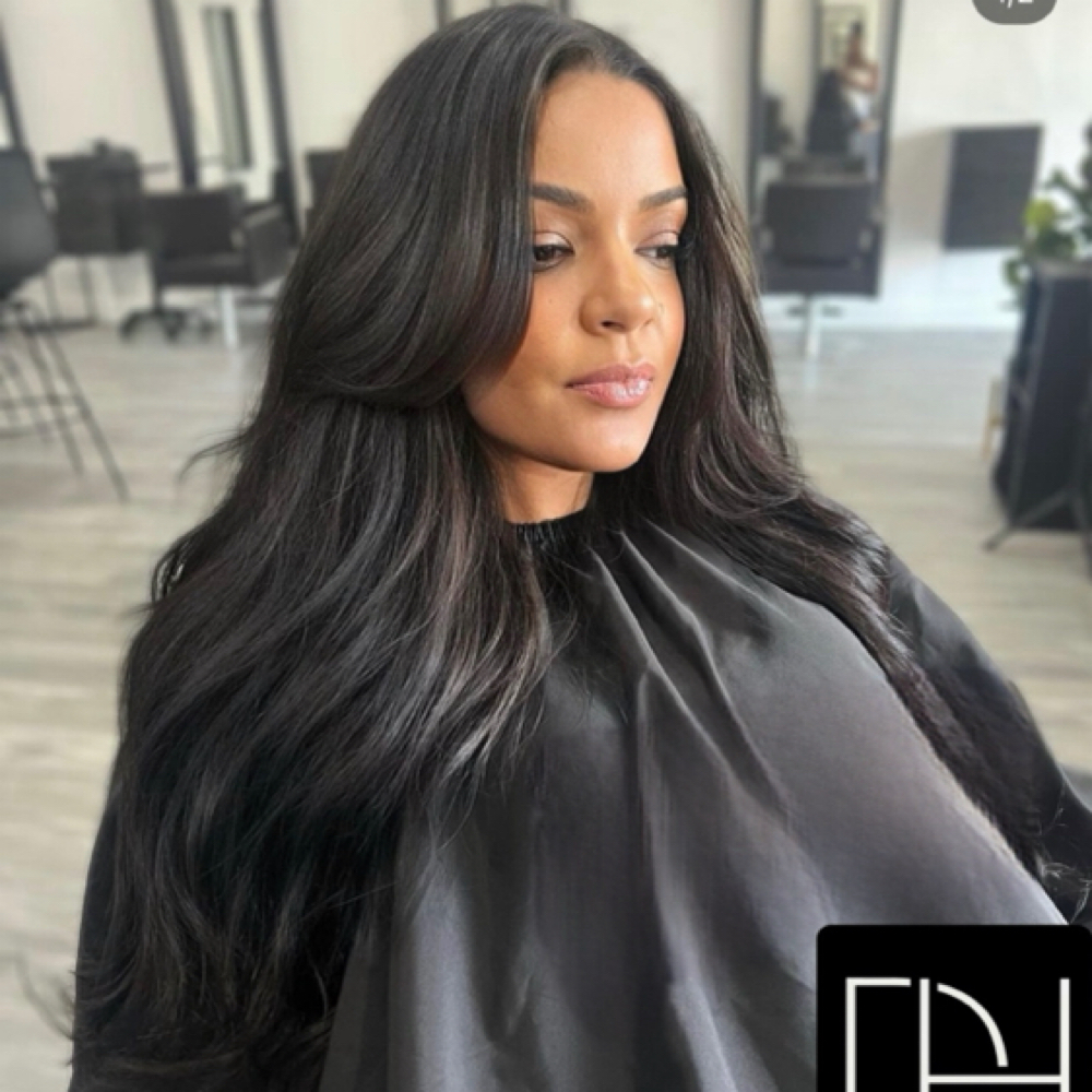 Beaded Wefts at Dash Hair Studio in Rocky River, OH