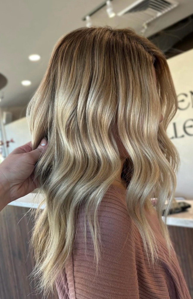 Half Blonding + Tone at BlendxKylee in Chesterfield, MO