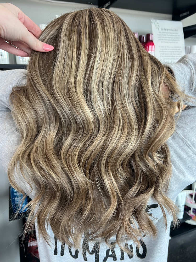 Partial Highlight at Morgan Michelle Hair in Ennis, TX