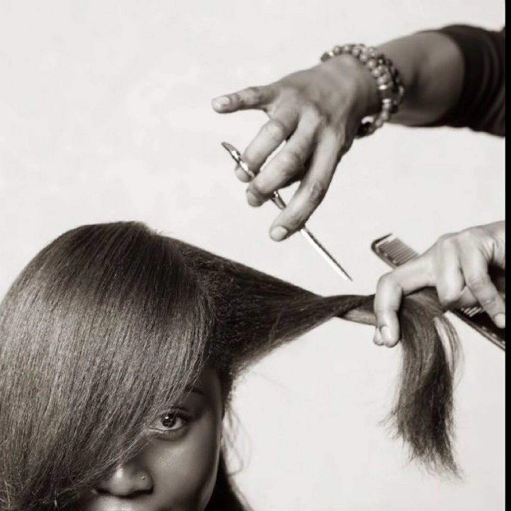 Trim at GlamdByMel in Somerset, NJ