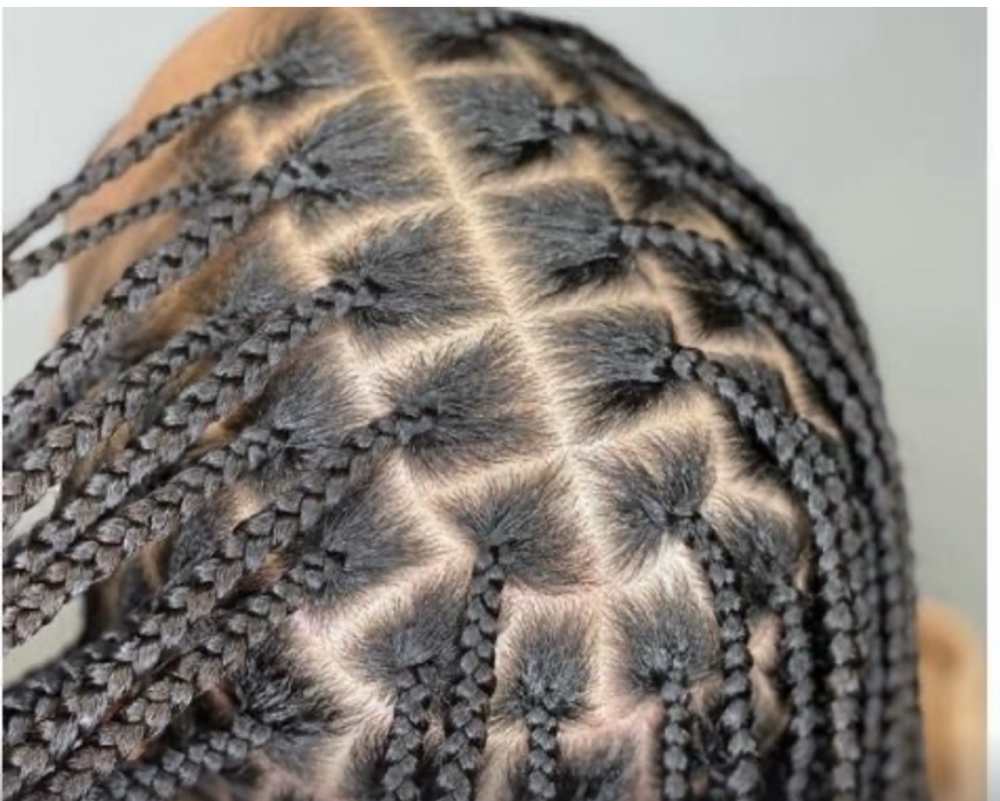 Medium Knotless Or Box Braids