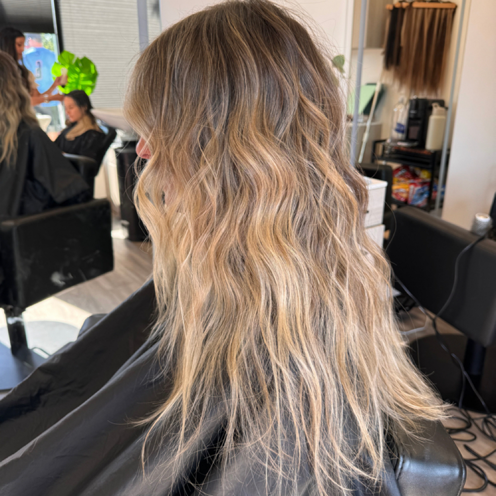 Full Balayage + Blowout/Haircut at Victoriapassaro.hair in Bellmore, NY