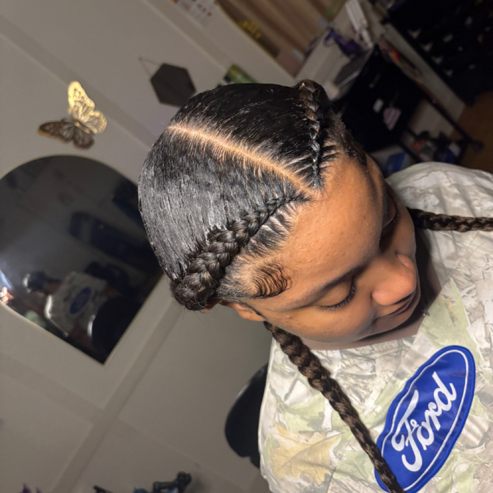 Two Braids at Braids By Bonitaa in Syracuse, NY