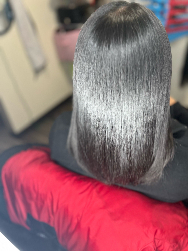 Silk Press at BraidsByChardonnay in Milwaukee, WI
