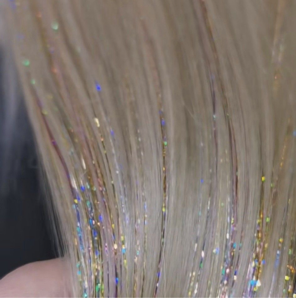 Fairy Hair (tinsel) at CG Hair CO in Mulberry, FL