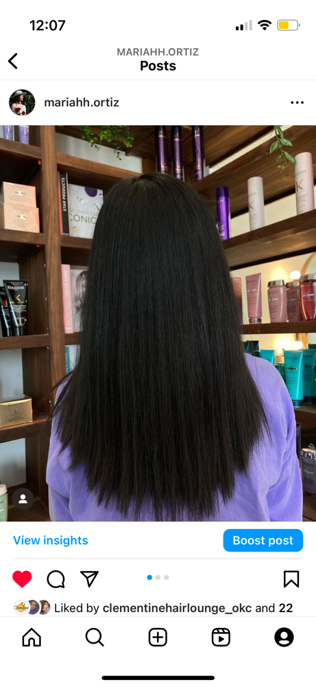 Brazilian blowout
