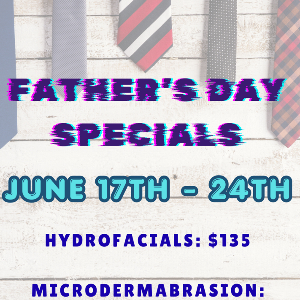 Fathers Day Hydrofacial Special at Dreamworld Beauty in Roseville, CA