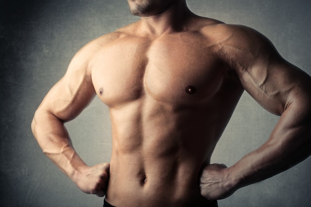 Full Chest And Stomach